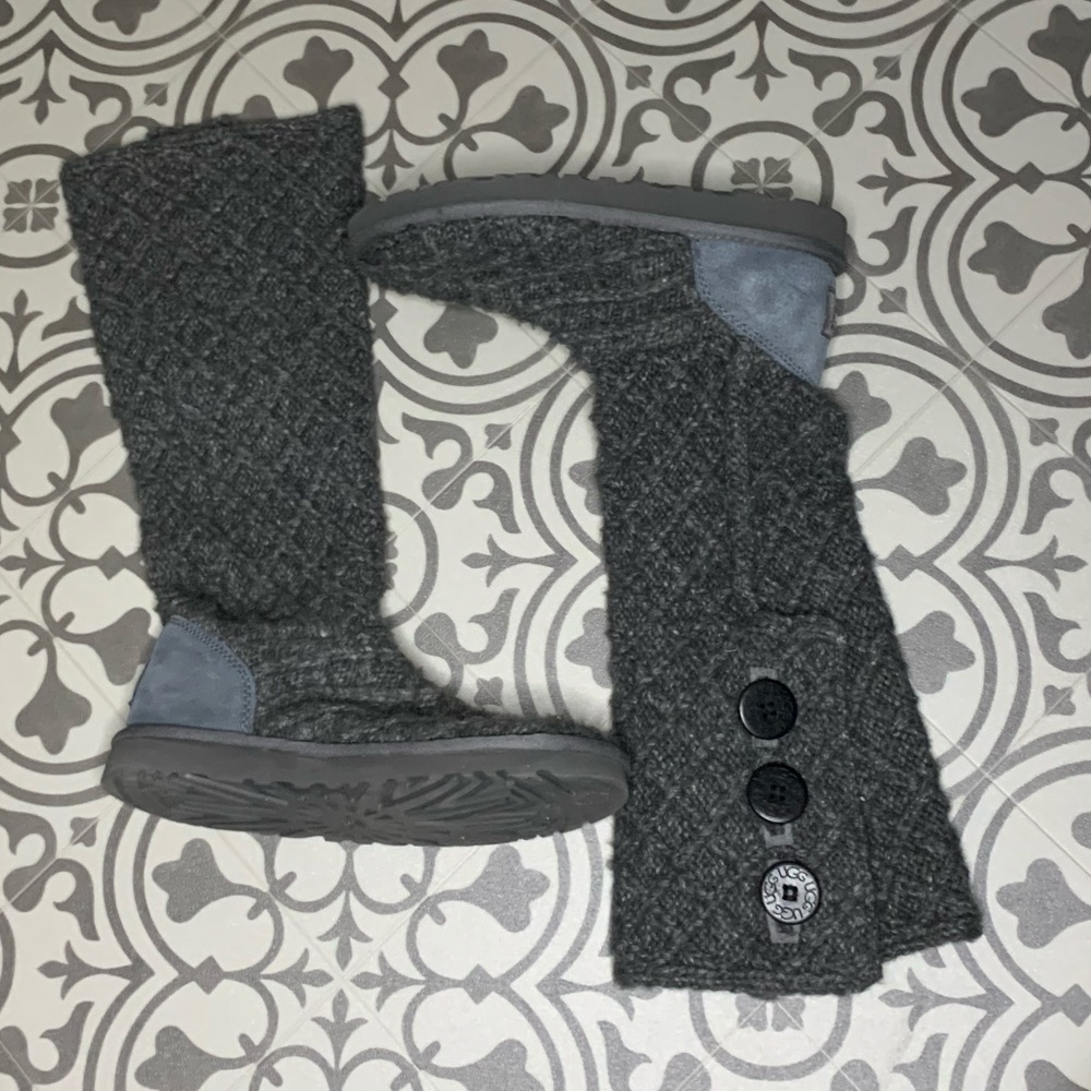 Ugg boots Cardy grey sweater knit